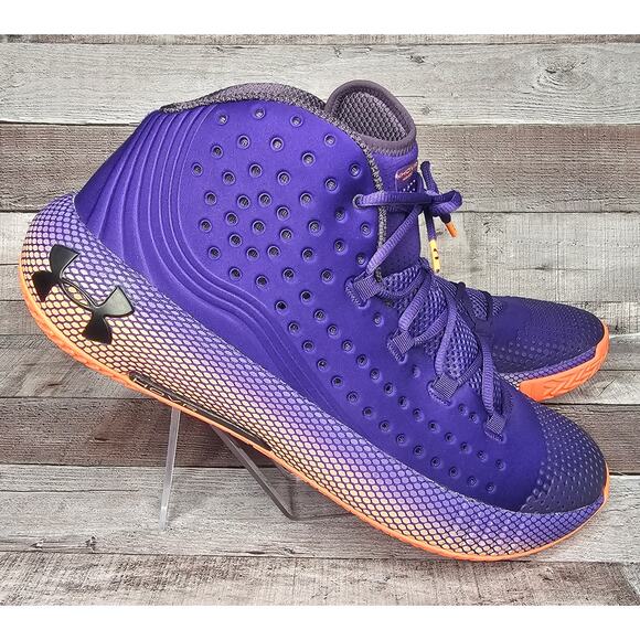 UNDER ARMOUR HOVR Havoc 2 UA Purple Basketball Shoes Sneakers Men's 16 GIFT